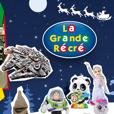 Campagne d'affichage web pour la Grande Récré